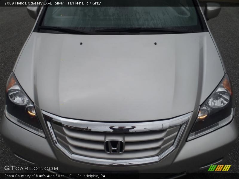 Silver Pearl Metallic / Gray 2009 Honda Odyssey EX-L