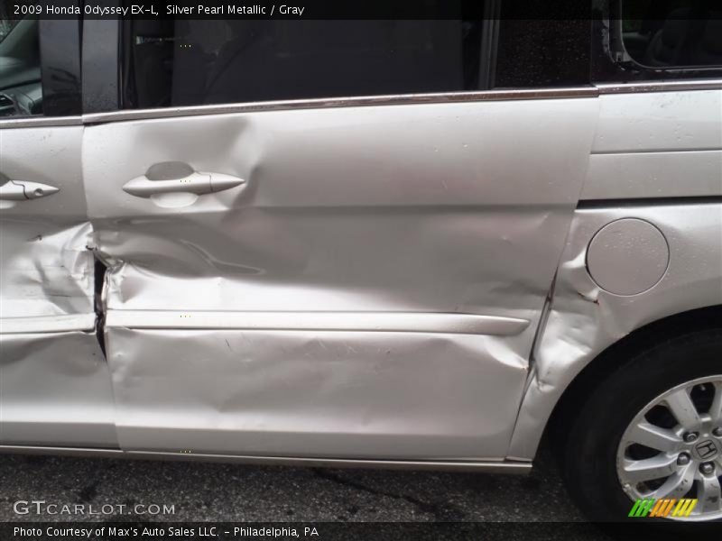 Silver Pearl Metallic / Gray 2009 Honda Odyssey EX-L