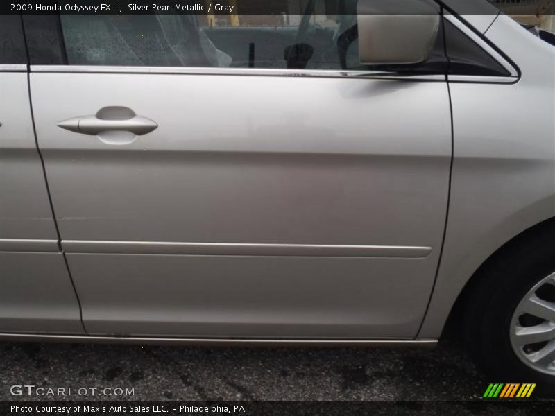 Silver Pearl Metallic / Gray 2009 Honda Odyssey EX-L