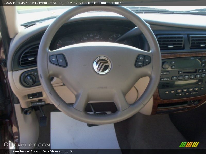 Chestnut Metallic / Medium Parchment 2000 Mercury Sable LS Premium Sedan