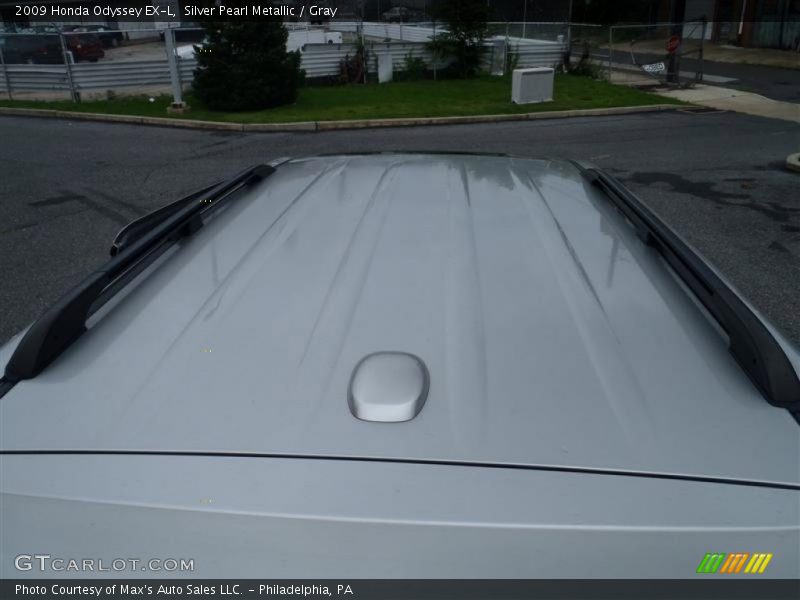 Silver Pearl Metallic / Gray 2009 Honda Odyssey EX-L