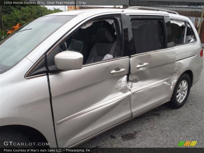 Silver Pearl Metallic / Gray 2009 Honda Odyssey EX-L