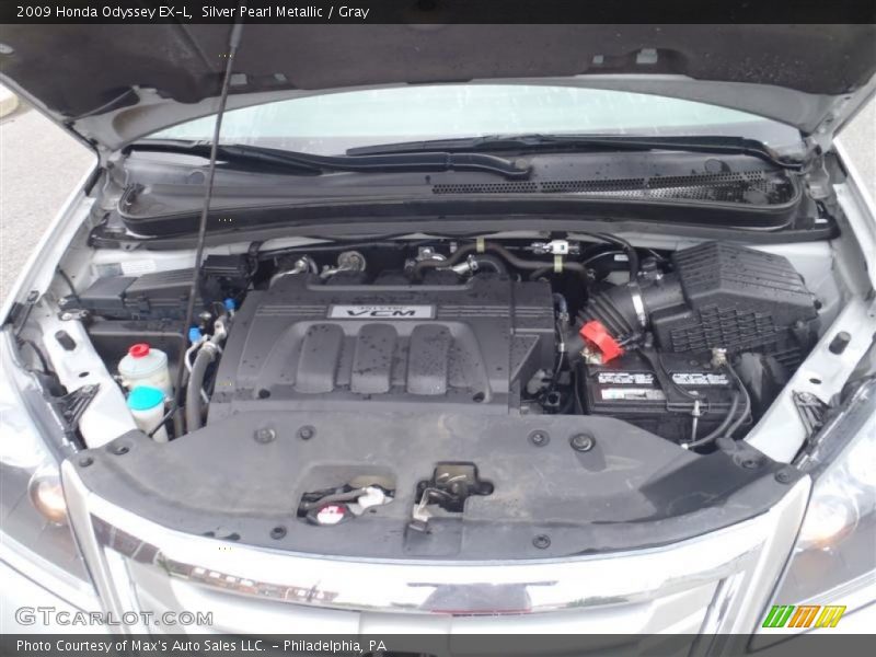 Silver Pearl Metallic / Gray 2009 Honda Odyssey EX-L