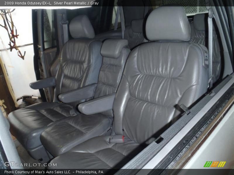 Silver Pearl Metallic / Gray 2009 Honda Odyssey EX-L