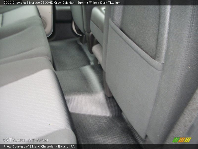 Summit White / Dark Titanium 2011 Chevrolet Silverado 2500HD Crew Cab 4x4