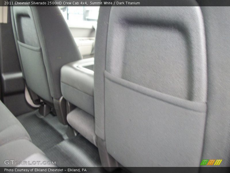 Summit White / Dark Titanium 2011 Chevrolet Silverado 2500HD Crew Cab 4x4