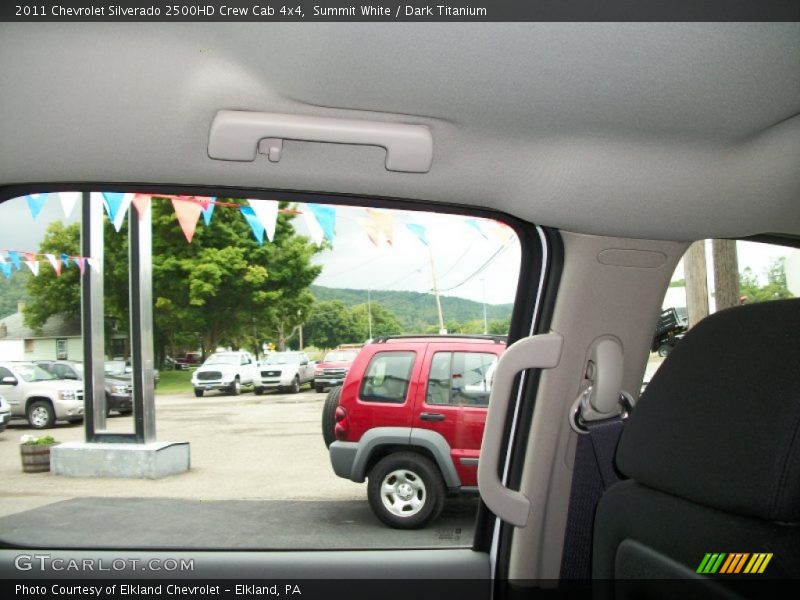 Summit White / Dark Titanium 2011 Chevrolet Silverado 2500HD Crew Cab 4x4
