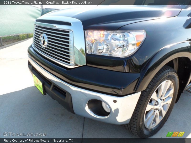 Black / Redrock/Black 2011 Toyota Tundra Platinum CrewMax