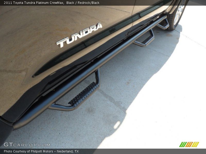 Black / Redrock/Black 2011 Toyota Tundra Platinum CrewMax