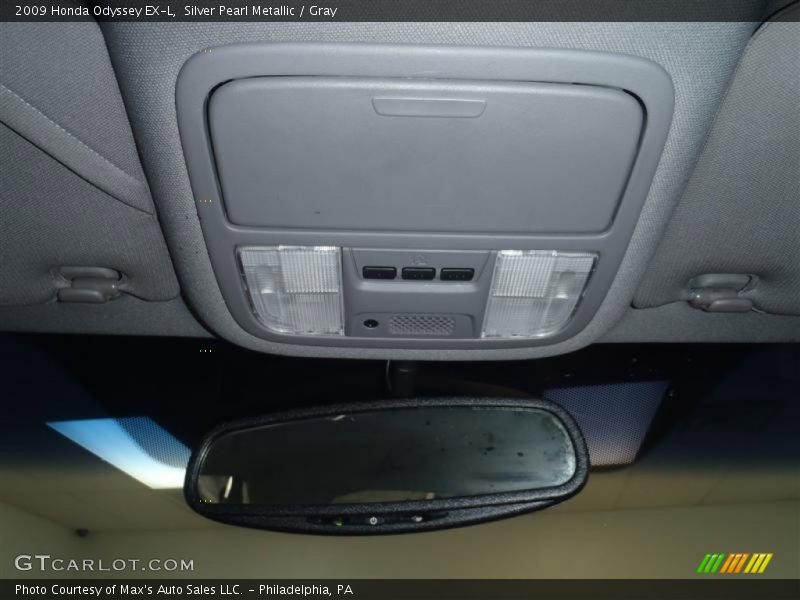 Silver Pearl Metallic / Gray 2009 Honda Odyssey EX-L