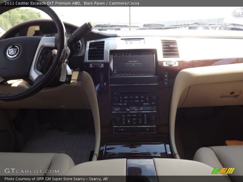 Black Raven / Cashmere/Cocoa 2011 Cadillac Escalade EXT Premium AWD