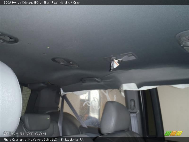Silver Pearl Metallic / Gray 2009 Honda Odyssey EX-L