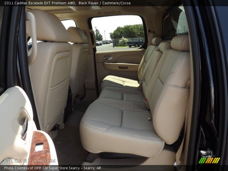 Black Raven / Cashmere/Cocoa 2011 Cadillac Escalade EXT Premium AWD