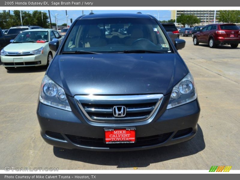 Sage Brush Pearl / Ivory 2005 Honda Odyssey EX