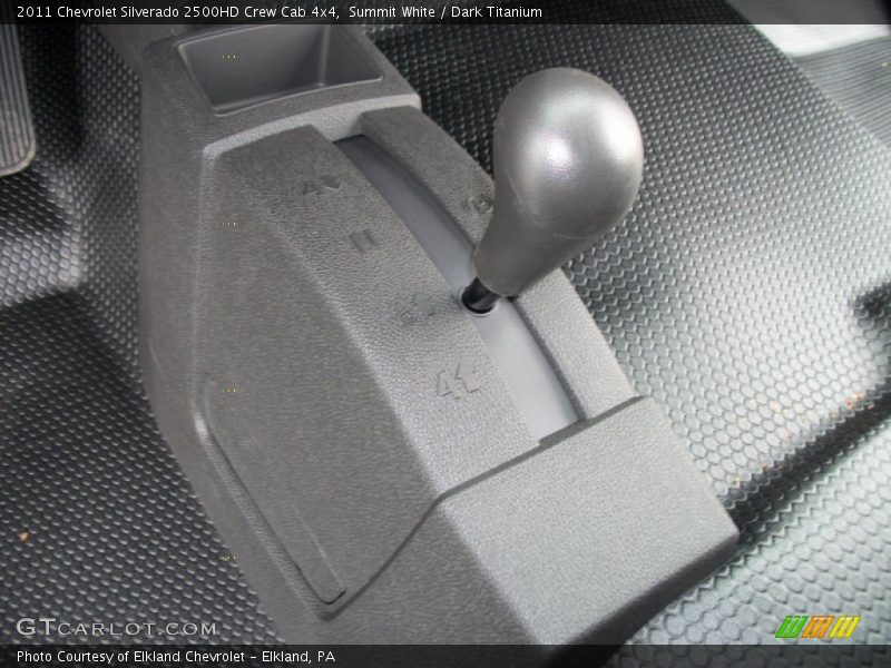 Summit White / Dark Titanium 2011 Chevrolet Silverado 2500HD Crew Cab 4x4