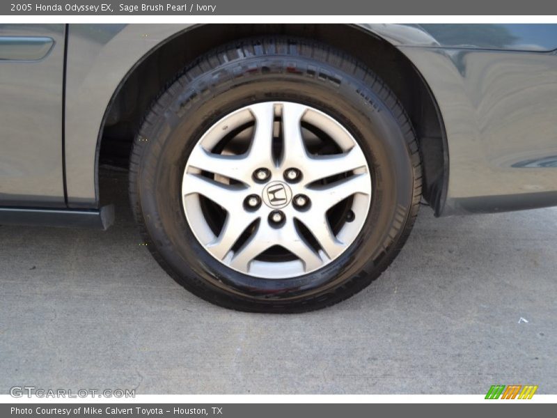 Sage Brush Pearl / Ivory 2005 Honda Odyssey EX