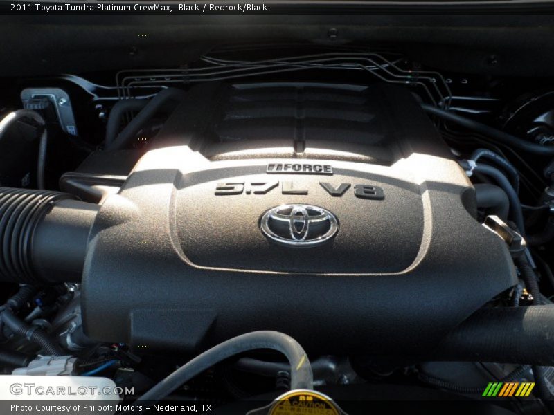 Black / Redrock/Black 2011 Toyota Tundra Platinum CrewMax