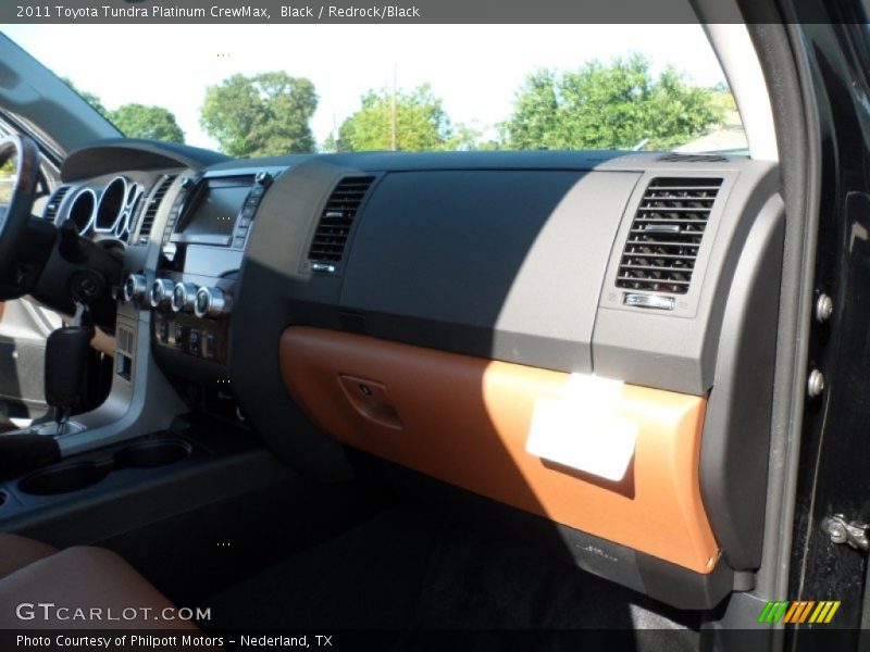 Black / Redrock/Black 2011 Toyota Tundra Platinum CrewMax