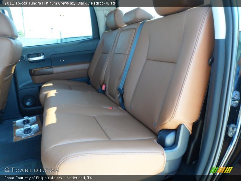 Black / Redrock/Black 2011 Toyota Tundra Platinum CrewMax