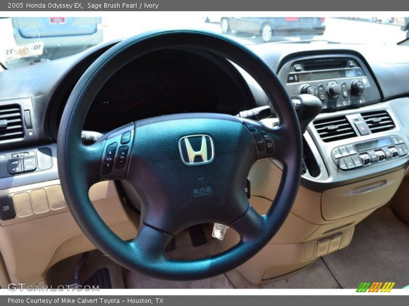 Sage Brush Pearl / Ivory 2005 Honda Odyssey EX