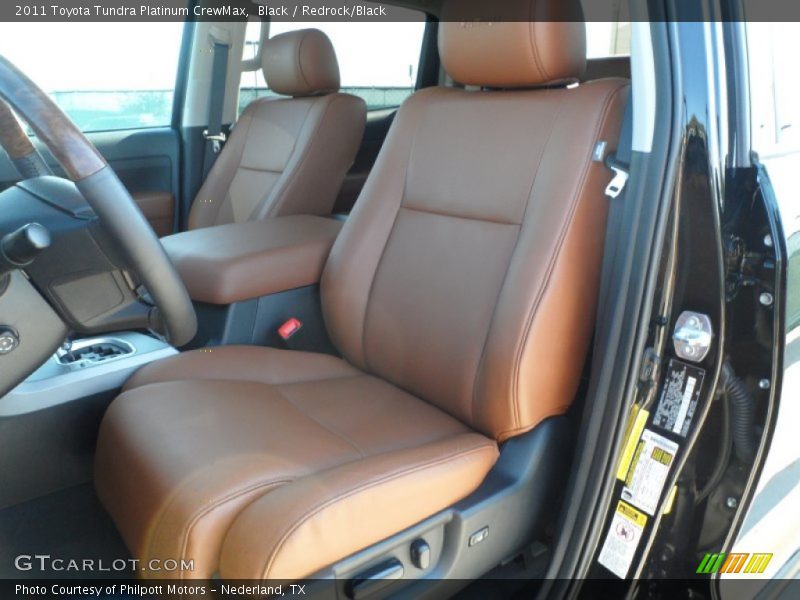  2011 Tundra Platinum CrewMax Redrock/Black Interior