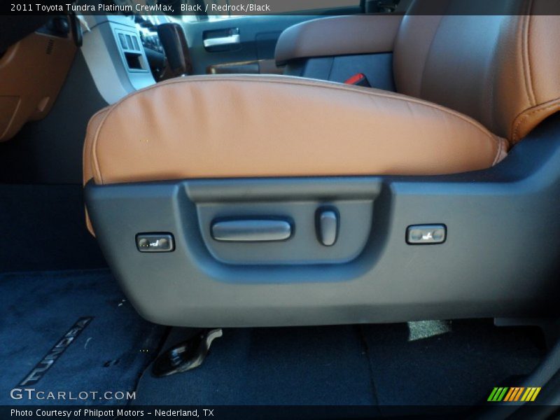 Black / Redrock/Black 2011 Toyota Tundra Platinum CrewMax