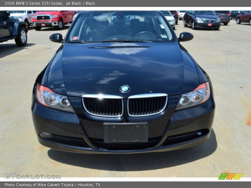 Jet Black / Black 2006 BMW 3 Series 325i Sedan