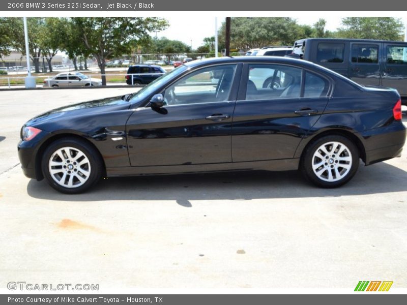 Jet Black / Black 2006 BMW 3 Series 325i Sedan