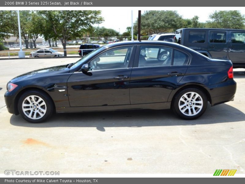 Jet Black / Black 2006 BMW 3 Series 325i Sedan