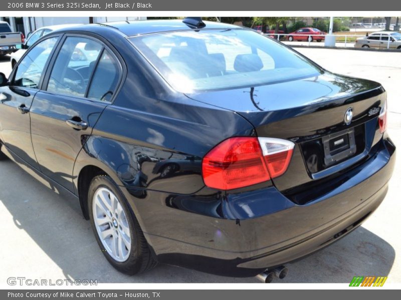 Jet Black / Black 2006 BMW 3 Series 325i Sedan