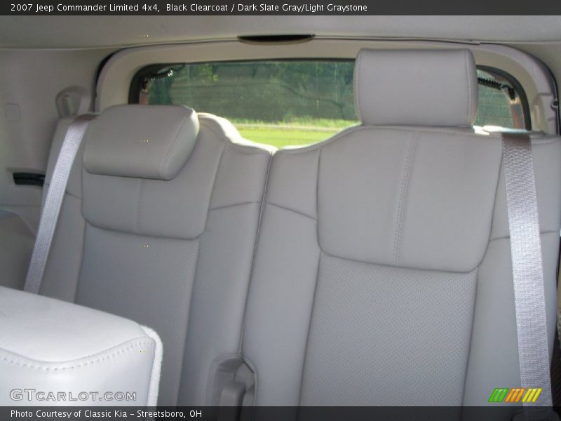 Black Clearcoat / Dark Slate Gray/Light Graystone 2007 Jeep Commander Limited 4x4