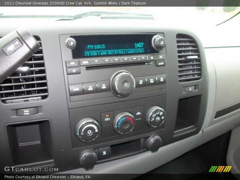 Audio System of 2011 Silverado 2500HD Crew Cab 4x4