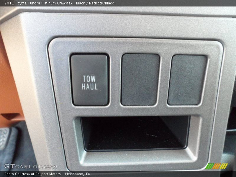Black / Redrock/Black 2011 Toyota Tundra Platinum CrewMax