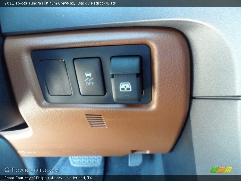 Black / Redrock/Black 2011 Toyota Tundra Platinum CrewMax