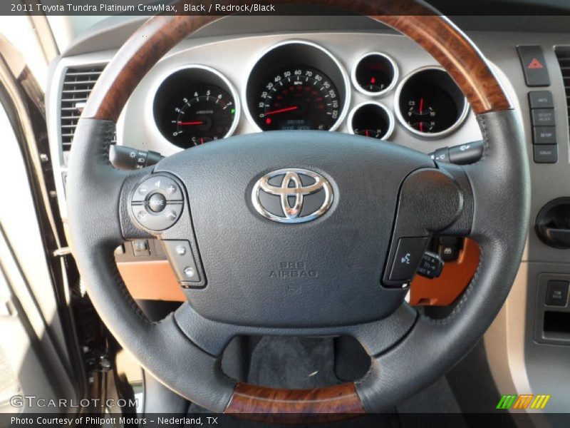  2011 Tundra Platinum CrewMax Steering Wheel