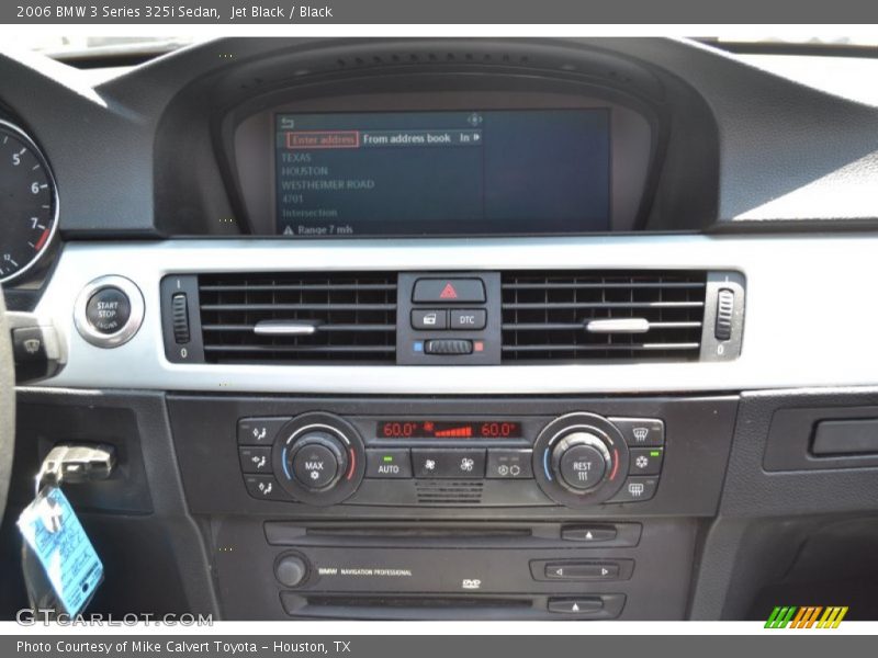 Jet Black / Black 2006 BMW 3 Series 325i Sedan
