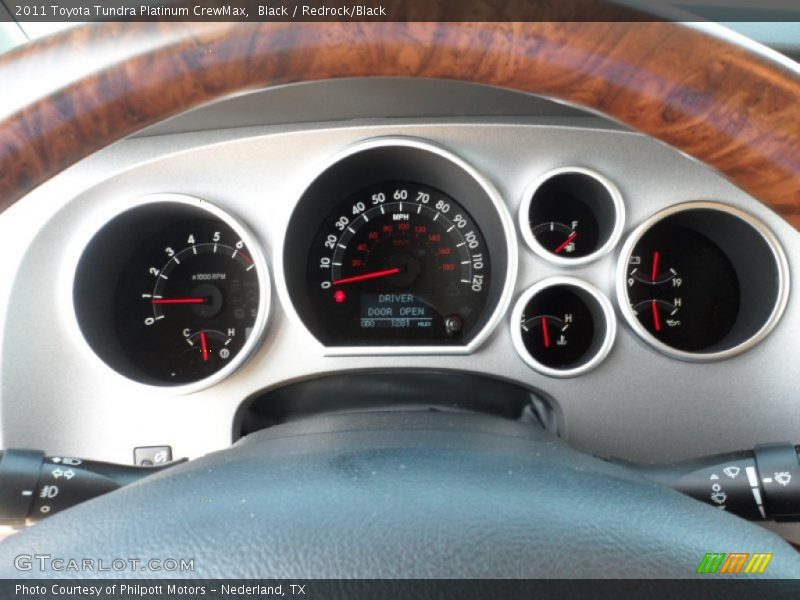  2011 Tundra Platinum CrewMax Platinum CrewMax Gauges