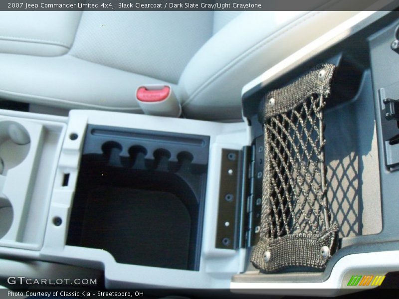 Black Clearcoat / Dark Slate Gray/Light Graystone 2007 Jeep Commander Limited 4x4