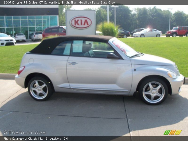 Bright Silver Metallic / Pastel Slate Gray 2006 Chrysler PT Cruiser GT Convertible