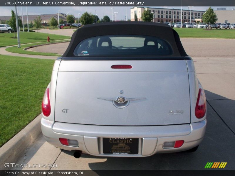 Bright Silver Metallic / Pastel Slate Gray 2006 Chrysler PT Cruiser GT Convertible