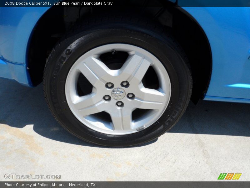 Surf Blue Pearl / Dark Slate Gray 2008 Dodge Caliber SXT