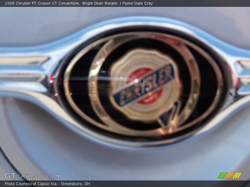 Bright Silver Metallic / Pastel Slate Gray 2006 Chrysler PT Cruiser GT Convertible