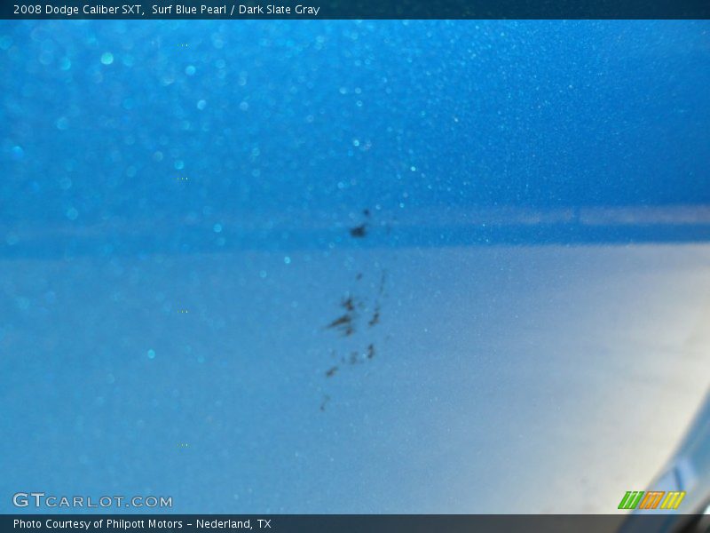 Surf Blue Pearl / Dark Slate Gray 2008 Dodge Caliber SXT