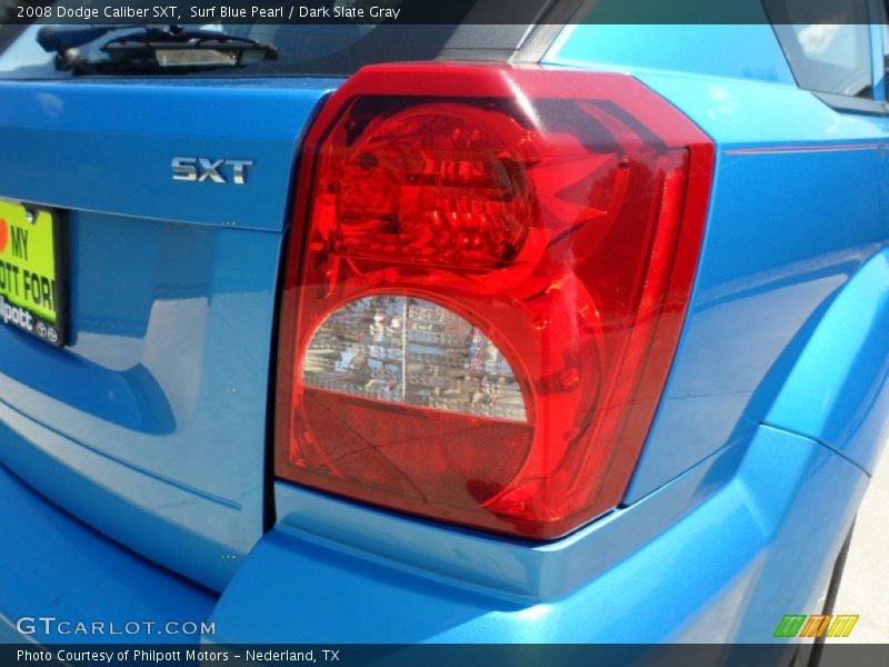 Surf Blue Pearl / Dark Slate Gray 2008 Dodge Caliber SXT