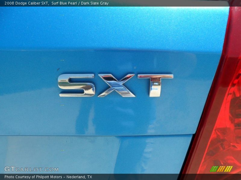 Surf Blue Pearl / Dark Slate Gray 2008 Dodge Caliber SXT