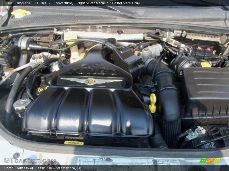  2006 PT Cruiser GT Convertible Engine - 2.4L Turbocharged DOHC 16V 4 Cylinder