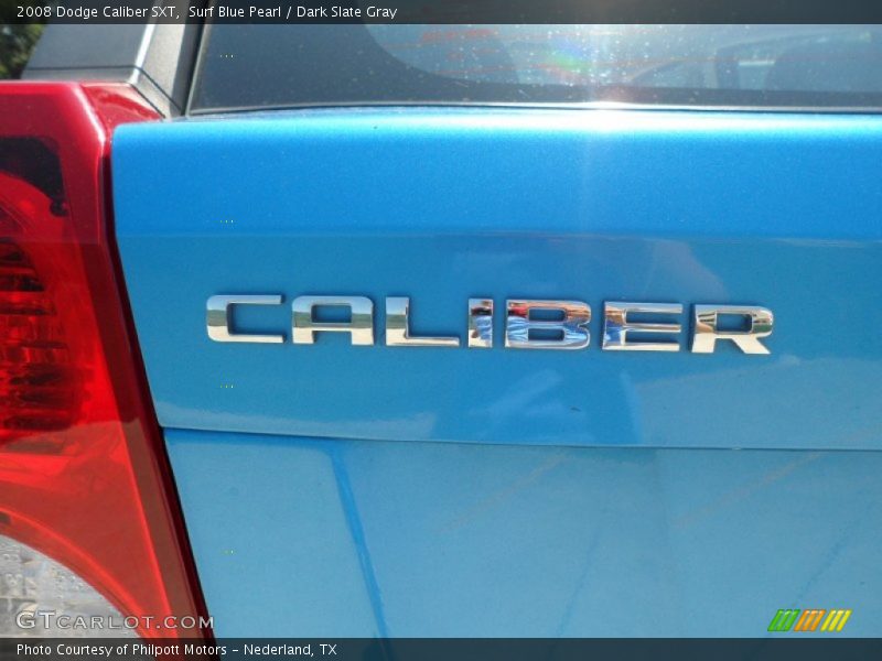 Surf Blue Pearl / Dark Slate Gray 2008 Dodge Caliber SXT