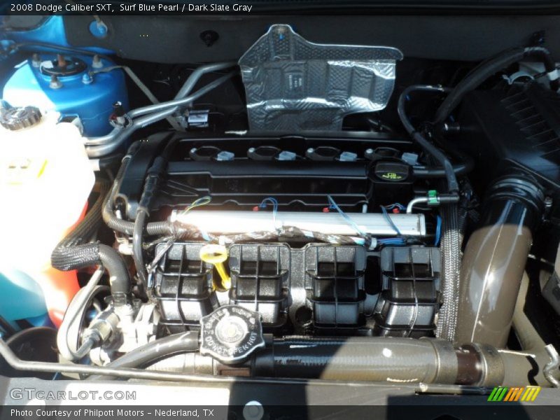 Surf Blue Pearl / Dark Slate Gray 2008 Dodge Caliber SXT