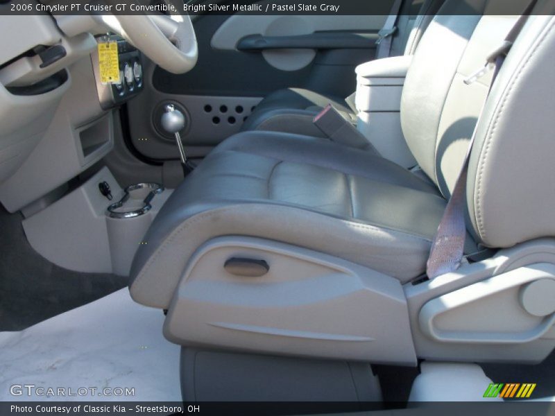 Bright Silver Metallic / Pastel Slate Gray 2006 Chrysler PT Cruiser GT Convertible