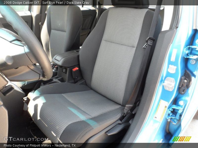 Surf Blue Pearl / Dark Slate Gray 2008 Dodge Caliber SXT